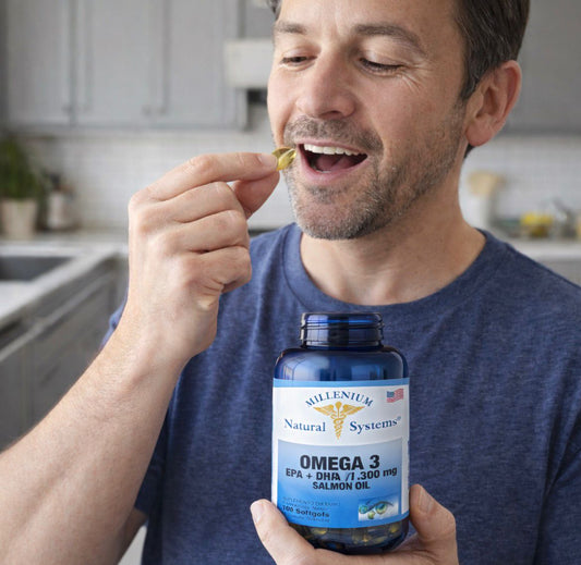 Omega 3 NATURAL MILLENIUM SYSTEMS: Recuperación rápida y mas beneficios